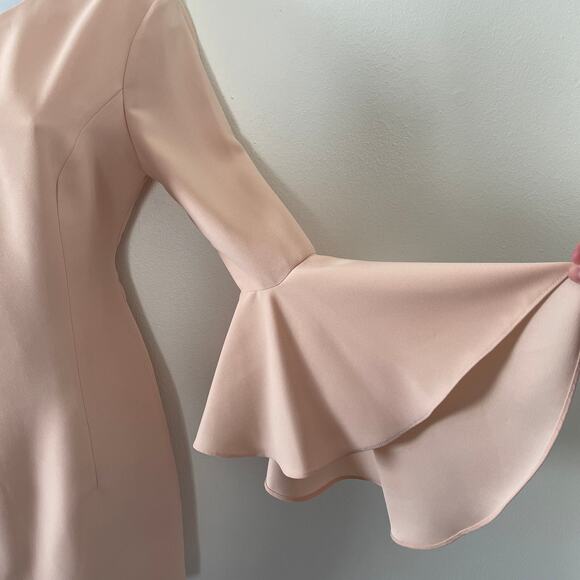 Intermix Dress Women Small Pink Aleen One Shoulder Mini Cocktail Party Datenight - Picture 6 of 9